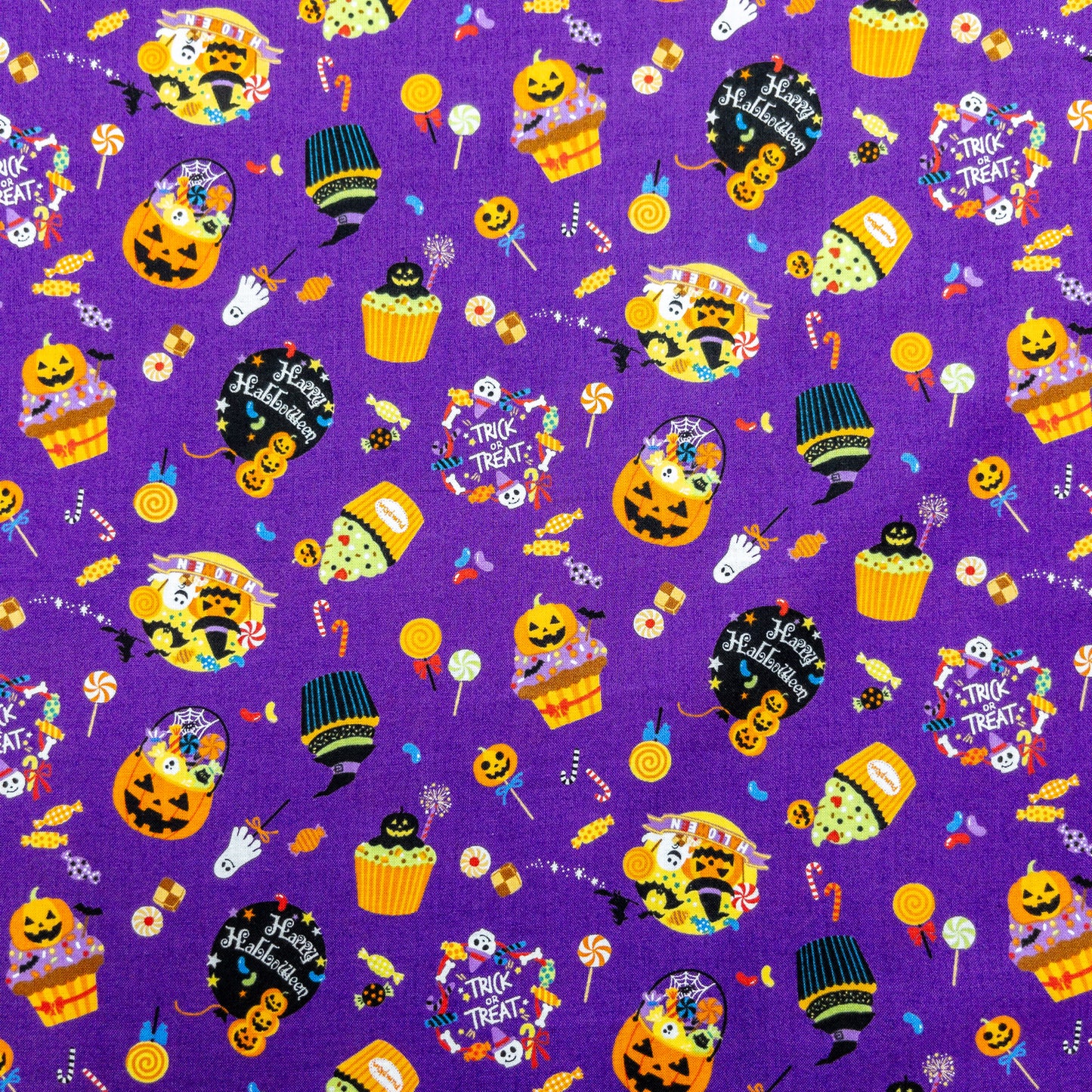 Japan | halloween treats 萬聖節糖果 | cotton printed shirting 純棉