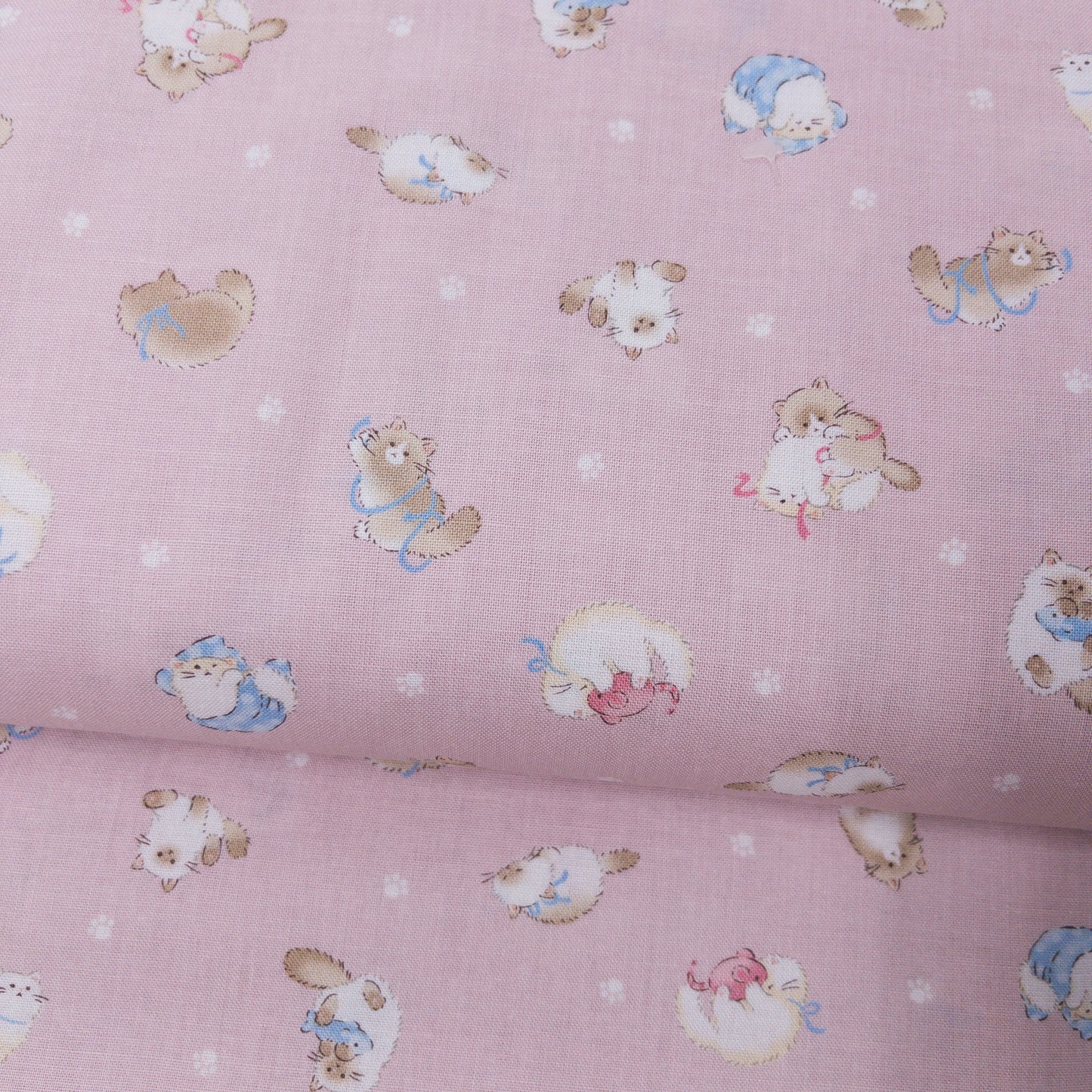 Japan | kitty 肉球小貓 | cotton printed sheeting 純棉