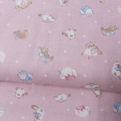 Japan | kitty 肉球小貓 | cotton printed sheeting 純棉
