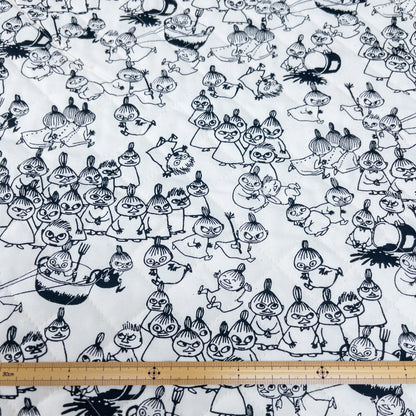 Japan | 阿美 little my | quilted fabric 夾棉