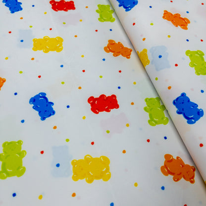 Korea | 熊仔軟糖 | waterproof fabric 防水布