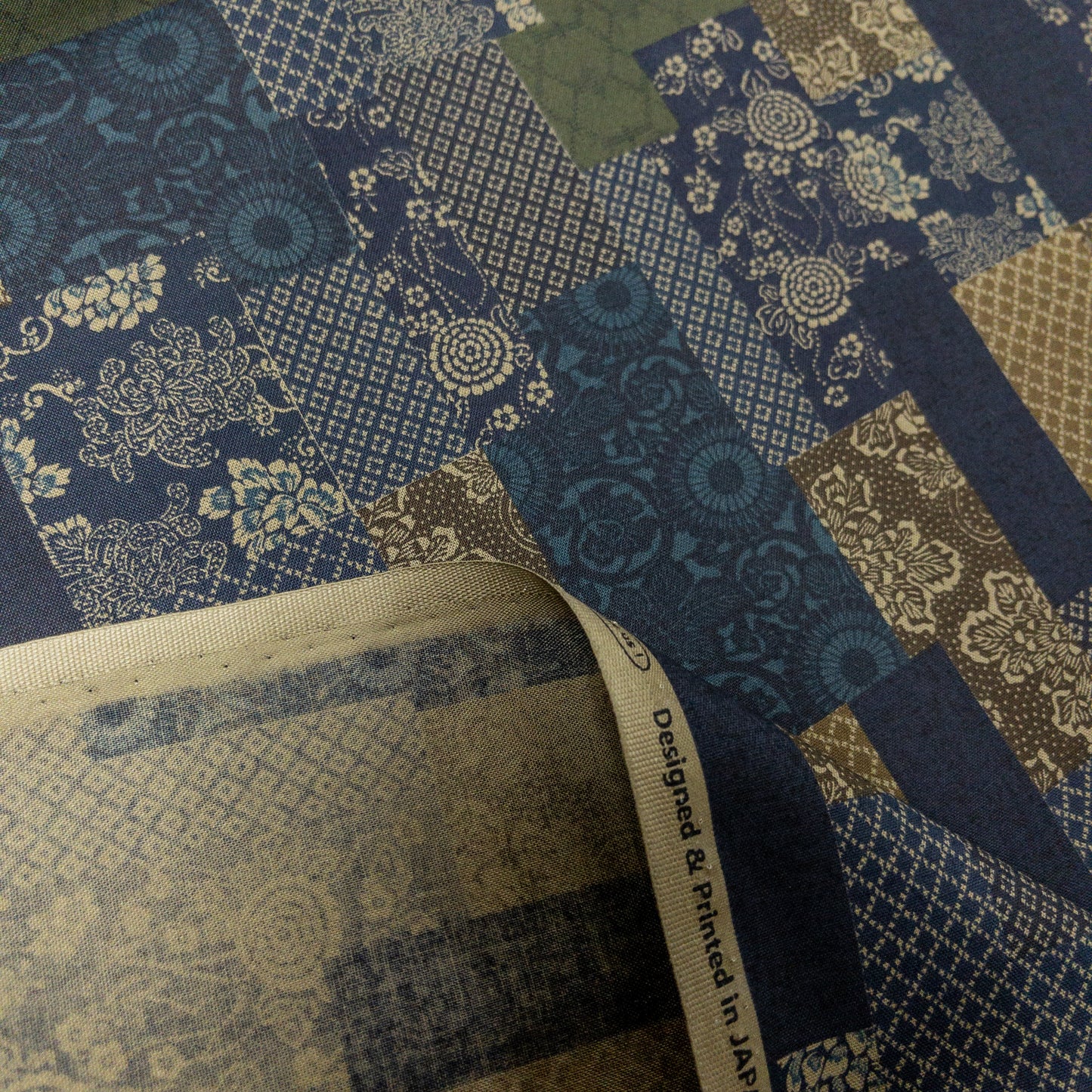 Kobayashi | japanese-style checkered quilting 和風拼格 | cotton printed sheeting 純棉