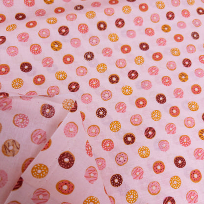 Japan | mini donuts 三款口味 迷你冬甩 | cotton printed shirting 純棉