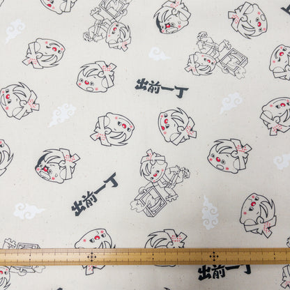 Japan | 出前一丁 | cotton printed oxford 純棉