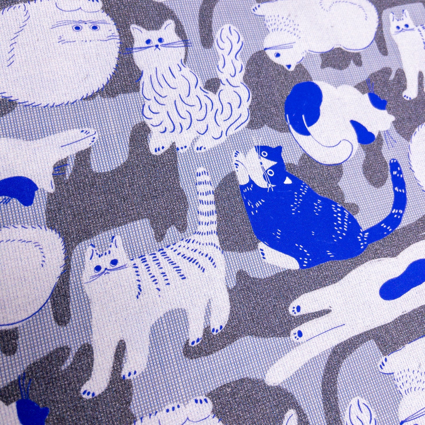 nora. | hairy cat 毛茸茸貓貓 | cotton printed sheeting 純棉