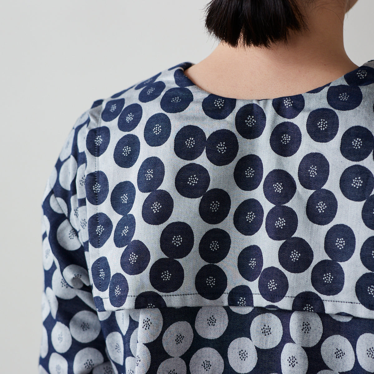 MUDDY WORKS by tomotake | mini anpan | double face cotton  yarn dyed jacquard banshu-ori 雙面先染純棉提花「播州織」