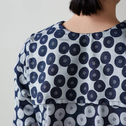 MUDDY WORKS by tomotake | mini anpan | double face cotton  yarn dyed jacquard banshu-ori 雙面先染純棉提花「播州織」