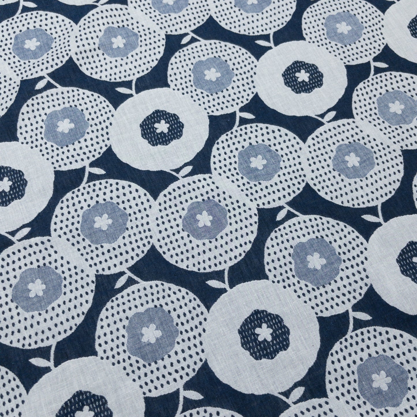 Kobayashi | 抽象果實圖案 | cotton double weave jacquard 純棉雙面提花