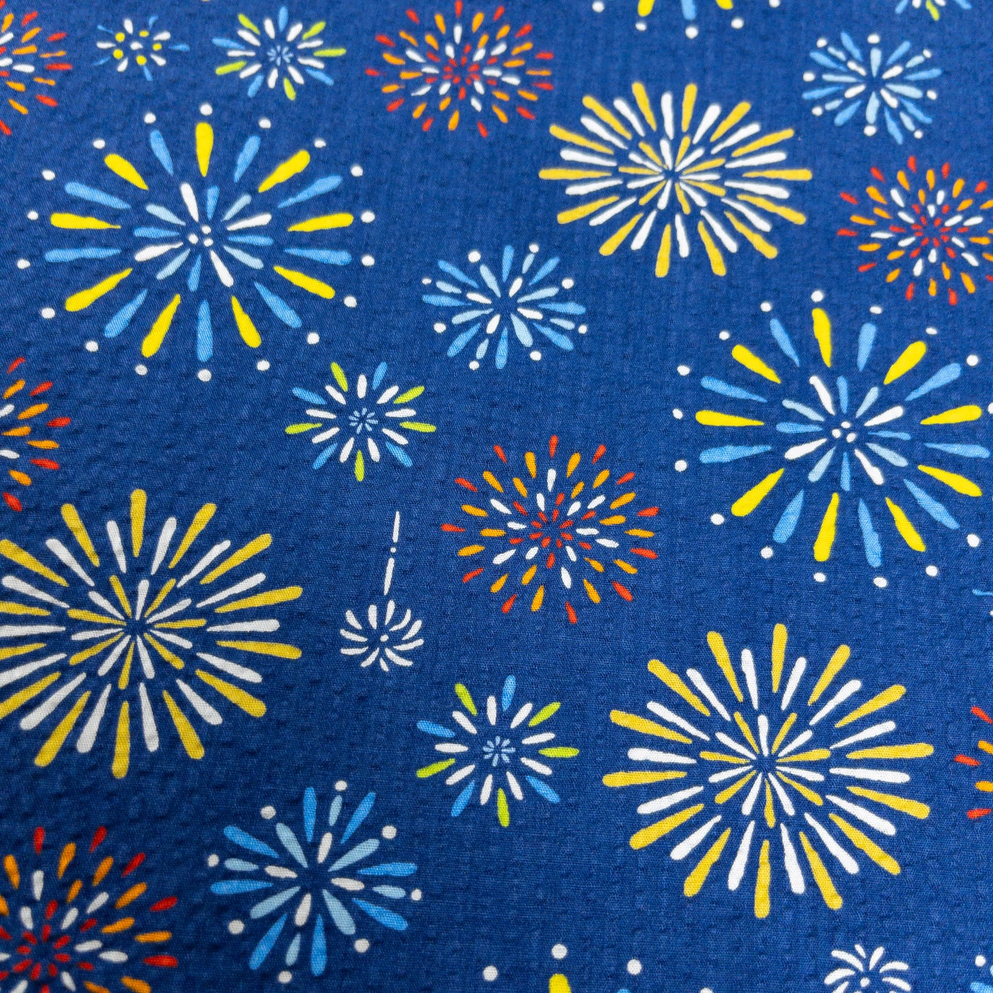 Japan | fireworks 夏祭煙花 | cotton seer sucker 泡泡棉浴衣布