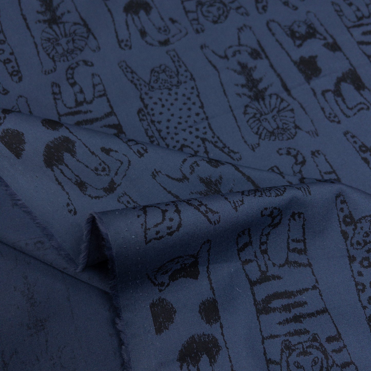 Japan | lying animals 趴趴動物 | cotton printed 40s 純棉