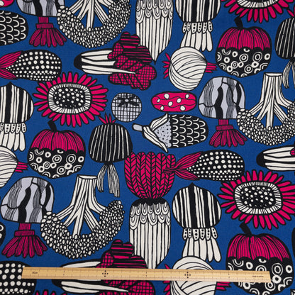 Japan | art vegetable 北歐藝術植物 | cotton printed oxford 純棉