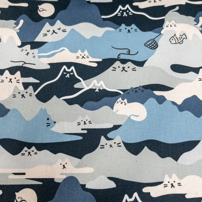 Taiwan | cat hill 貓貓山 | cotton printed oxford 純棉