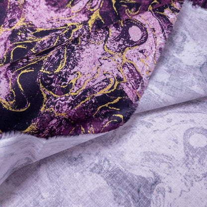 USA | marble 燙金雲石紋 | OEKO-TEX® Standard 100 cotton printed shirting 純棉