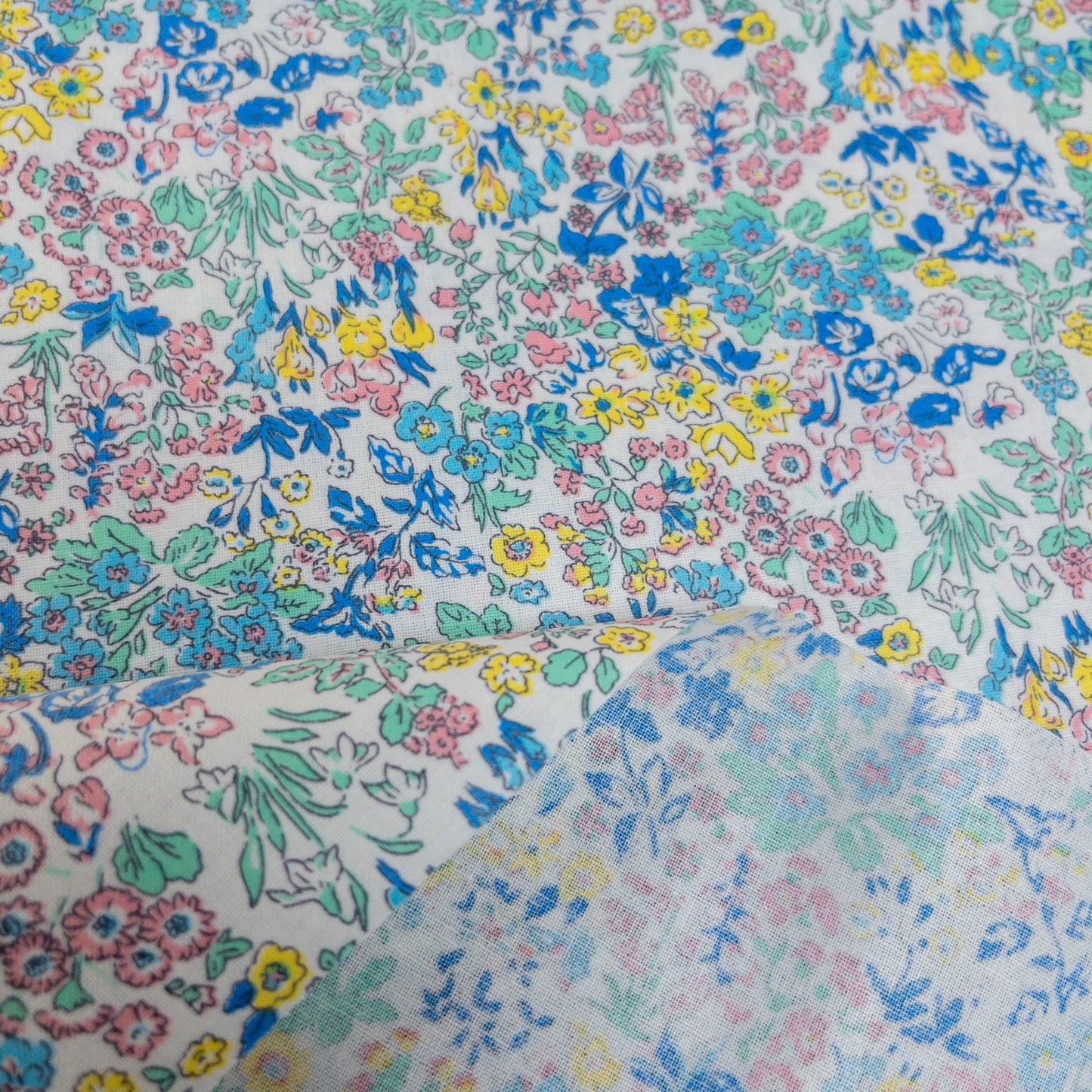Korea | 彩色碎花 | TPU clothing waterproof fabric TPU薄膜防水