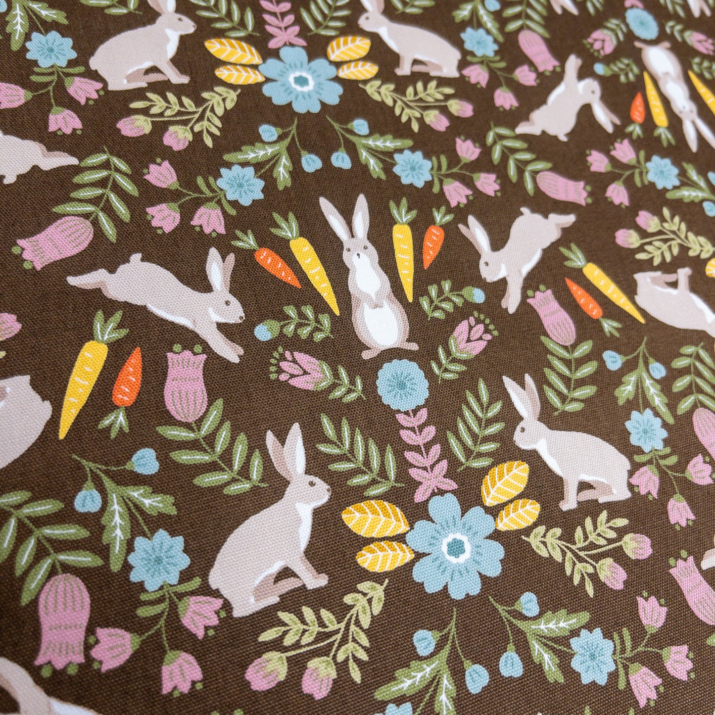 Japan | bunny forest 森林野兔| cotton printed oxford 純棉