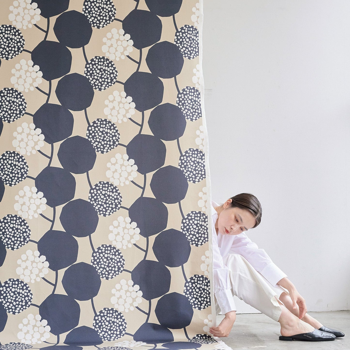 ECHINO | CROP | cotton printed canvas 9.5號帆布