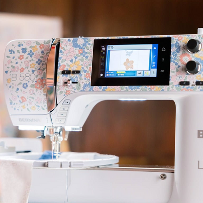 預購! 限量 瑞士BERNINA x Liberty B580 特別版高階電腦縫紉刺繡機 (轉數快/銀行轉帳/現金優惠價$39800)