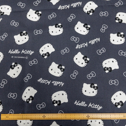 Japan | Black hello kitty | cotton printed oxford 純棉