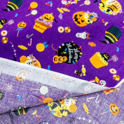 Japan | halloween treats 萬聖節糖果 | cotton printed shirting 純棉