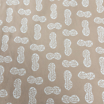 maffon | peanut camel ivory 花生 駝+米色 | cotton jacquard knit 雙面純棉提花針織 - 160cm