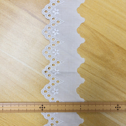 lace 蕾絲花邊 | 點點V型邊闊蕾絲花邊 No.1267