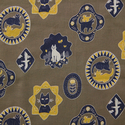 Sanae Sugimoto | Cat Days | cotton linen 棉麻