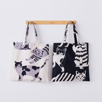 echino | NekoNoe Cat Cat 大貓 | cotton linen 棉麻