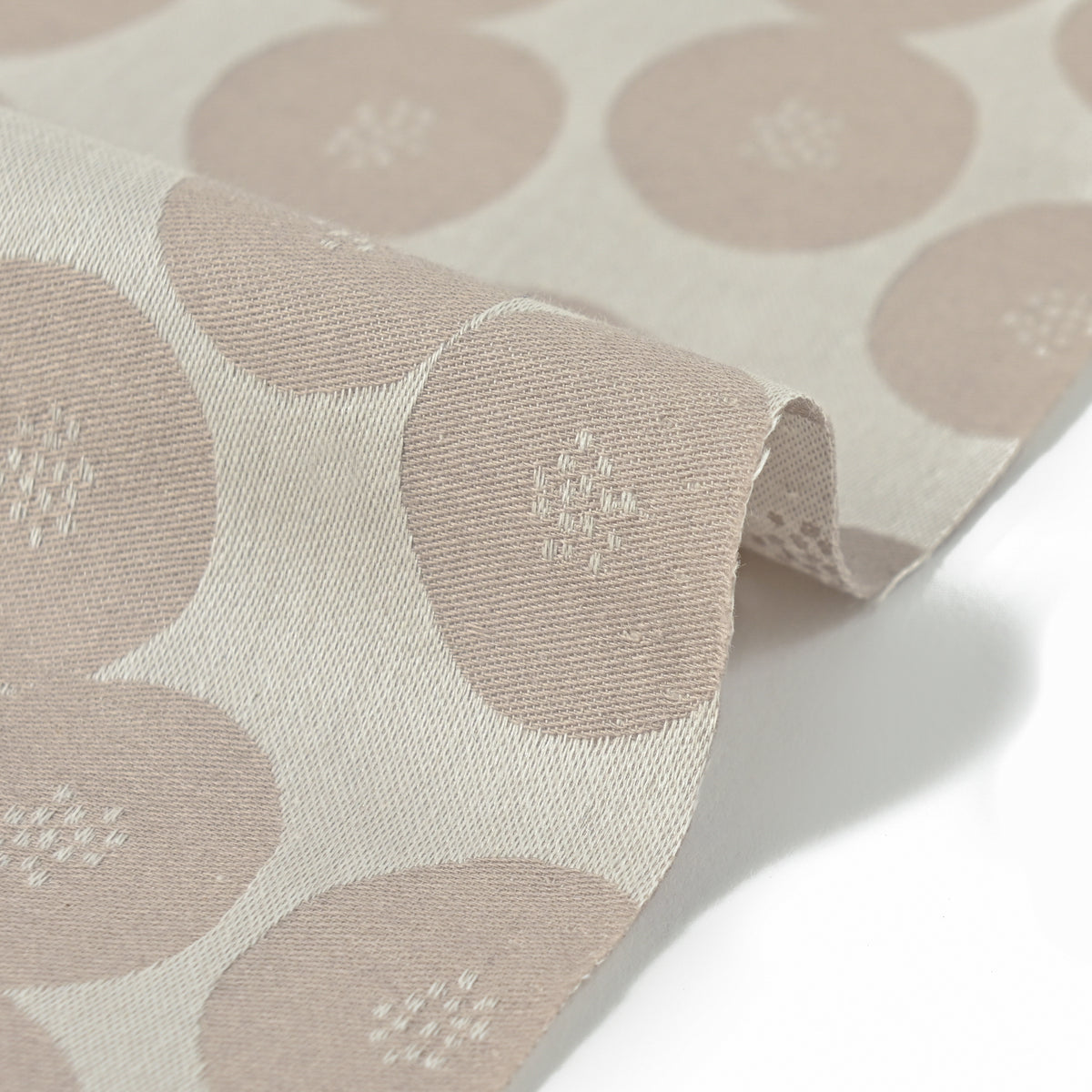 MUDDY WORKS by tomotake | mini anpan | double face cotton  yarn dyed jacquard banshu-ori 雙面先染純棉提花「播州織」