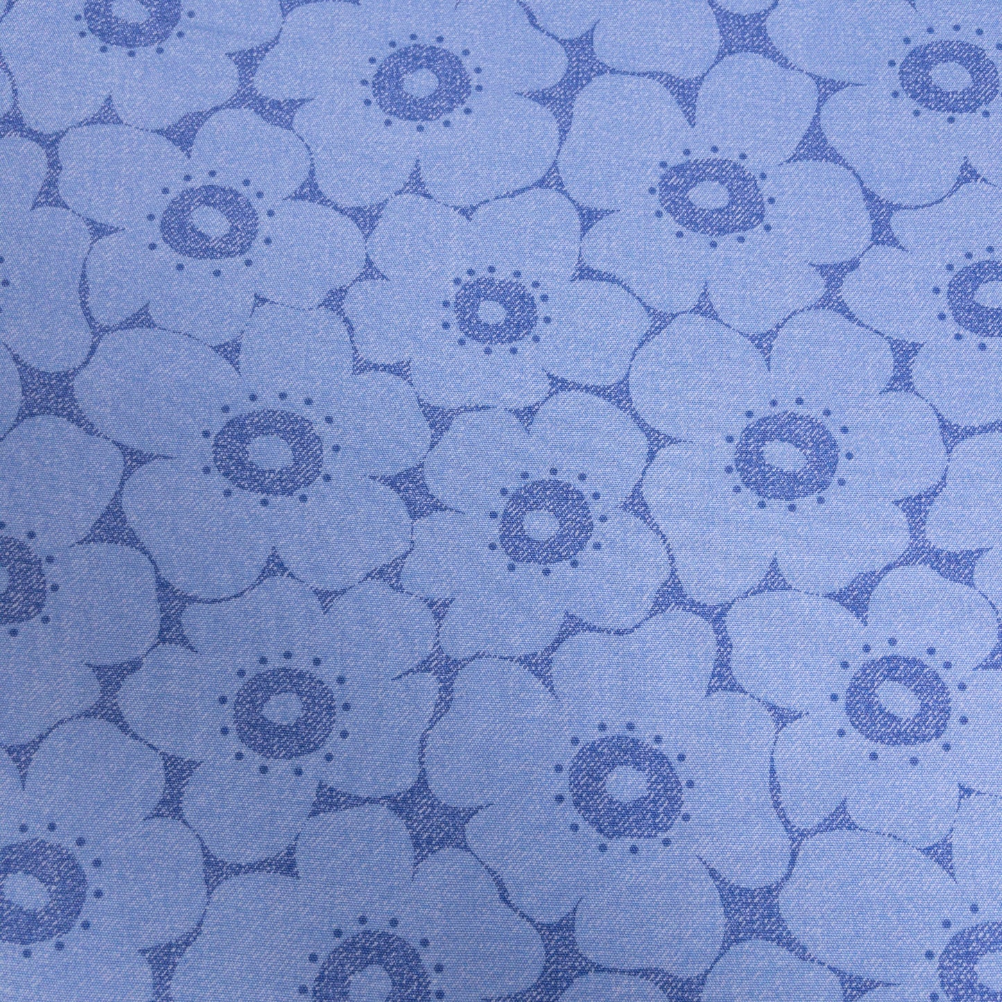 Japan | Crayon-style flowers 蠟筆風格北歐花 | cotton printed oxford 純棉