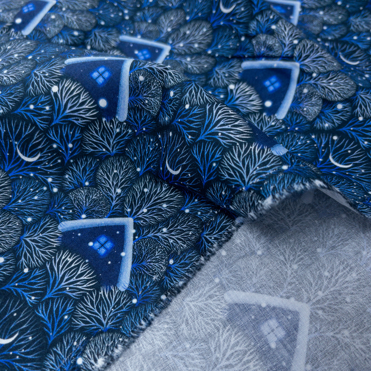 USA | Moon dance 雪地小屋 | cotton printed sheeting 純棉