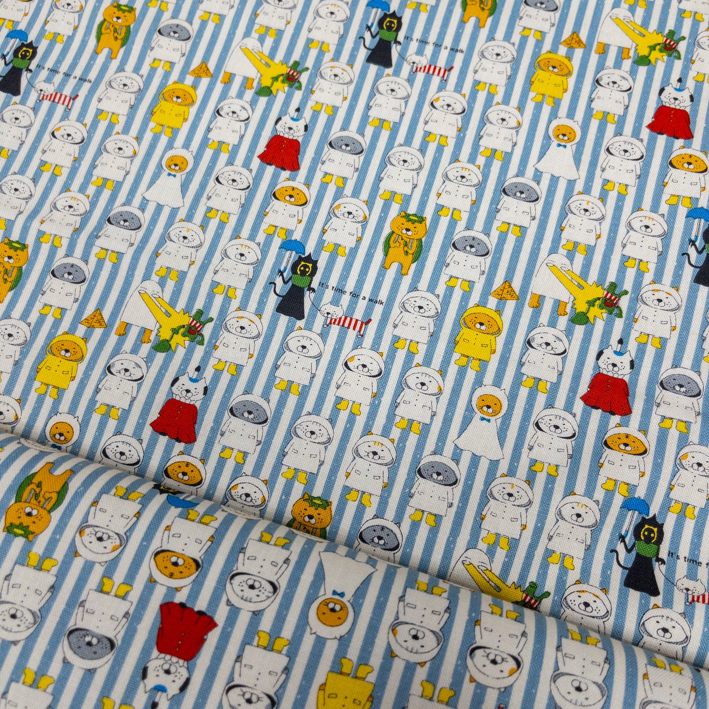 Kobayashi | raincoats cats 雨衣貓貓 | cotton canvas 純棉