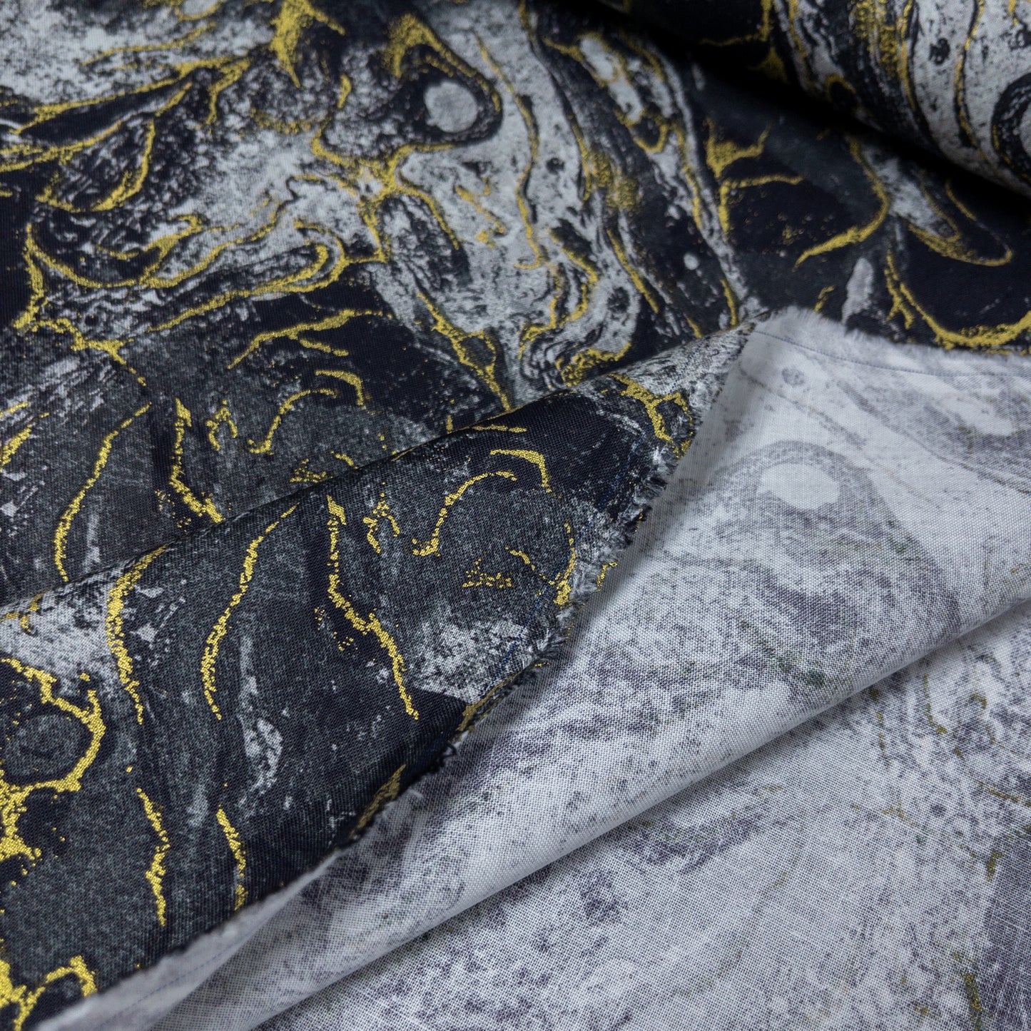 USA | marble 燙金雲石紋 | OEKO-TEX® Standard 100 cotton printed shirting 純棉