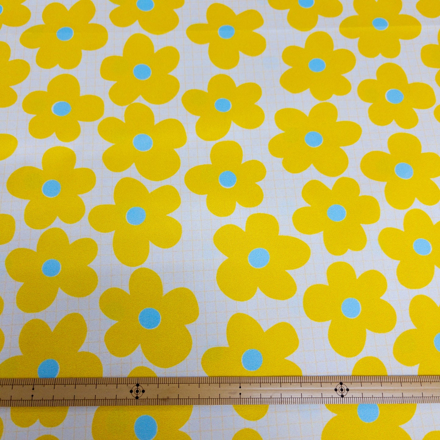 Korea | 黃色花花 | waterproof fabric 防水布