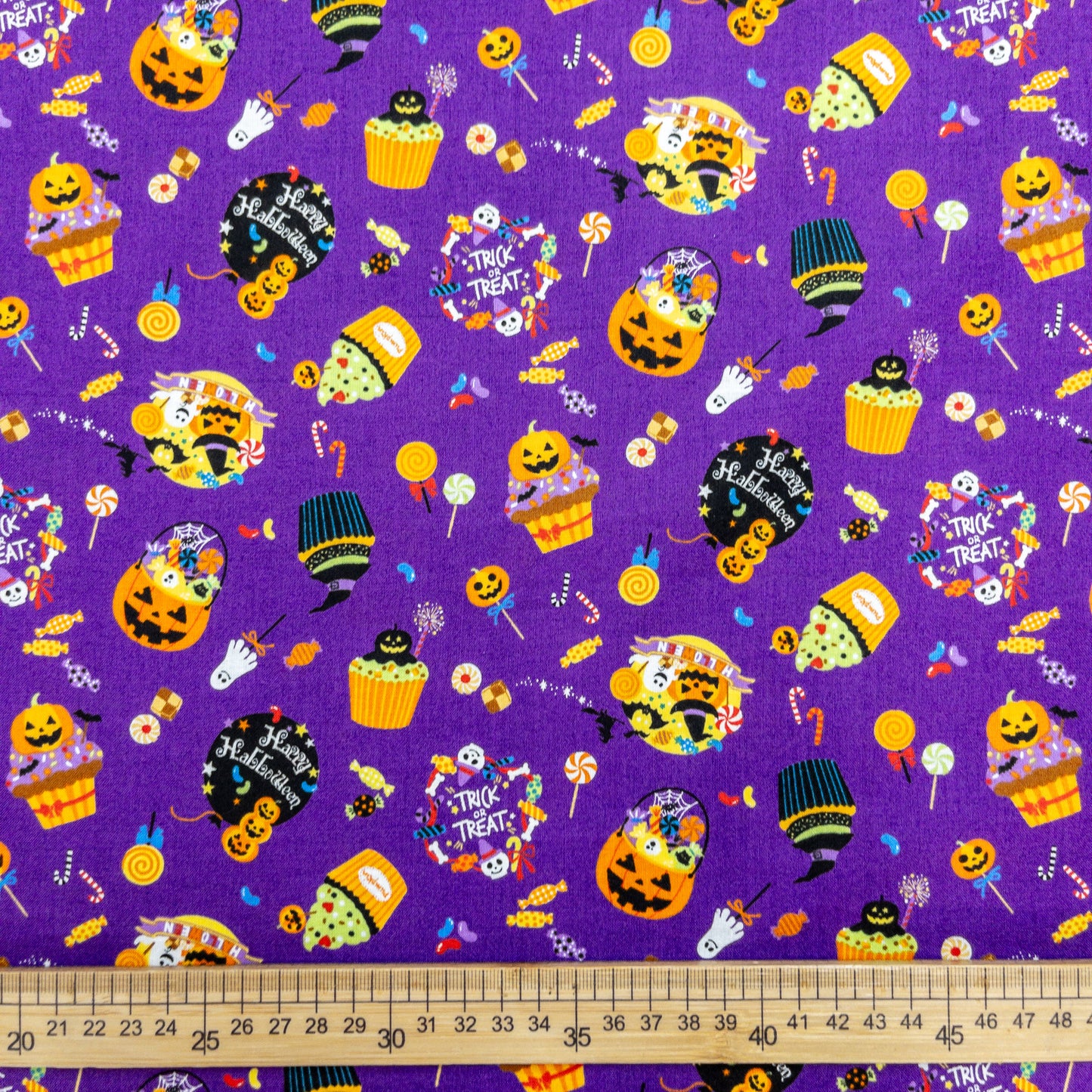 Japan | halloween treats 萬聖節糖果 | cotton printed shirting 純棉