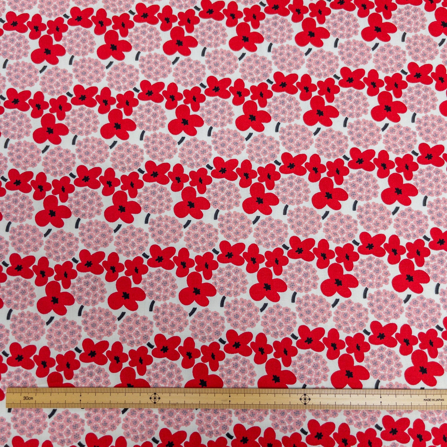 Kobayashi | Nordic flowers 北歐繡球花花朵 | cotton printed sheeting 純棉