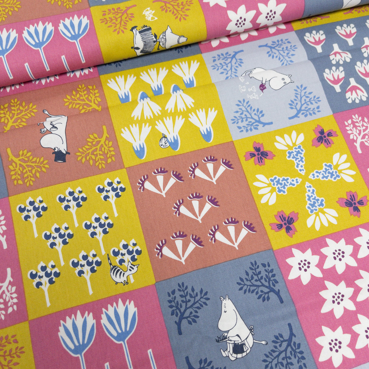 Japan | Moomin 姆明拼格 | cotton printed oxford 純棉