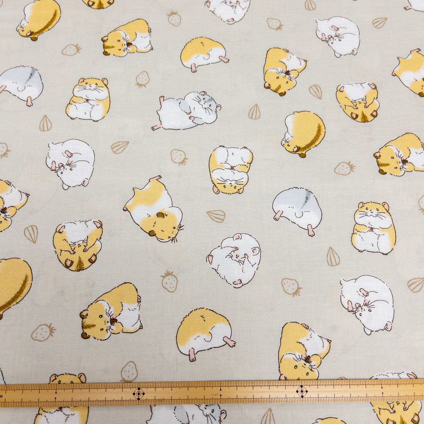 Japan | hamsters 倉鼠日常 | cotton printed sheeting 純棉