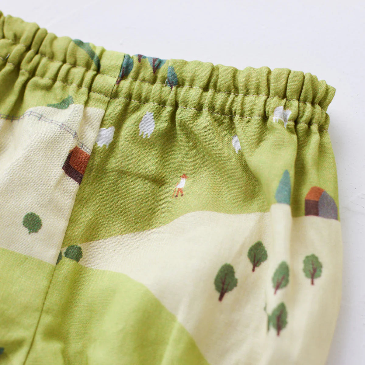 Muddy Works | farm 森林原野 | cotton double gauze 二重紗