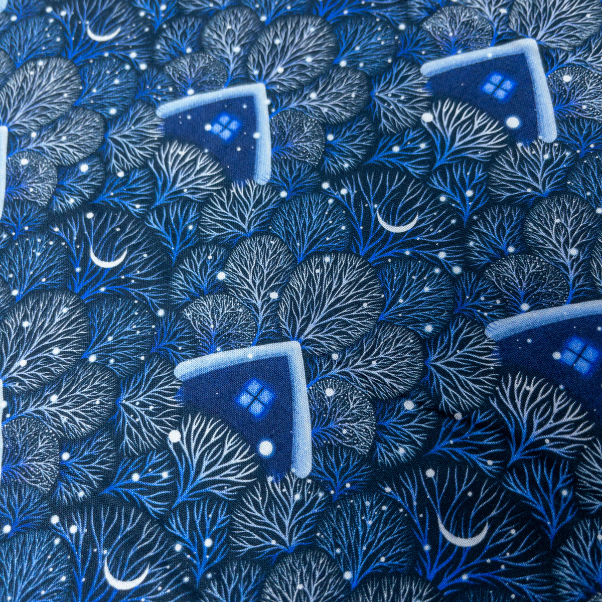 USA | Moon dance 雪地小屋 | cotton printed sheeting 純棉