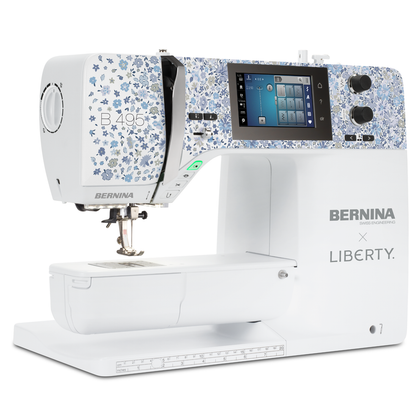 預購! 限量 瑞士BERNINA x Liberty B495 特別版 高階電腦縫紉機 (轉數快/銀行轉帳/現金優惠價$22000)