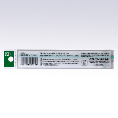 Clover mini ruler 15x1cm 迷你間尺15x1cm