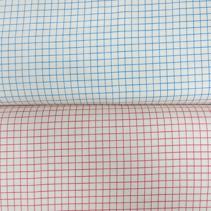 Japan | simple checkered pattern 簡單線條格仔 格子 方格圖案 | cotton printed oxford 純棉