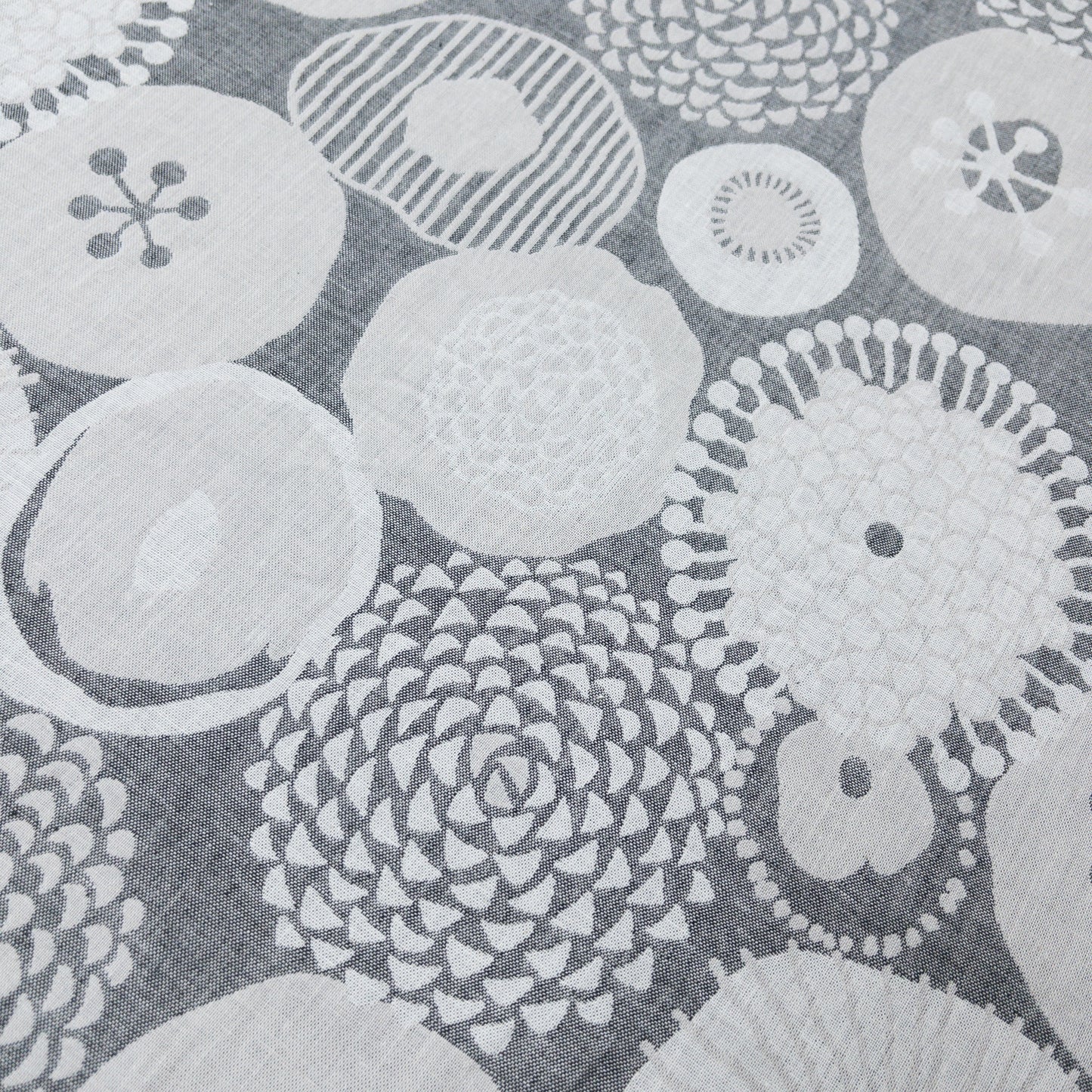 Kobayashi | インクブルーの花 | cotton double weave jacquard 純棉雙面提花