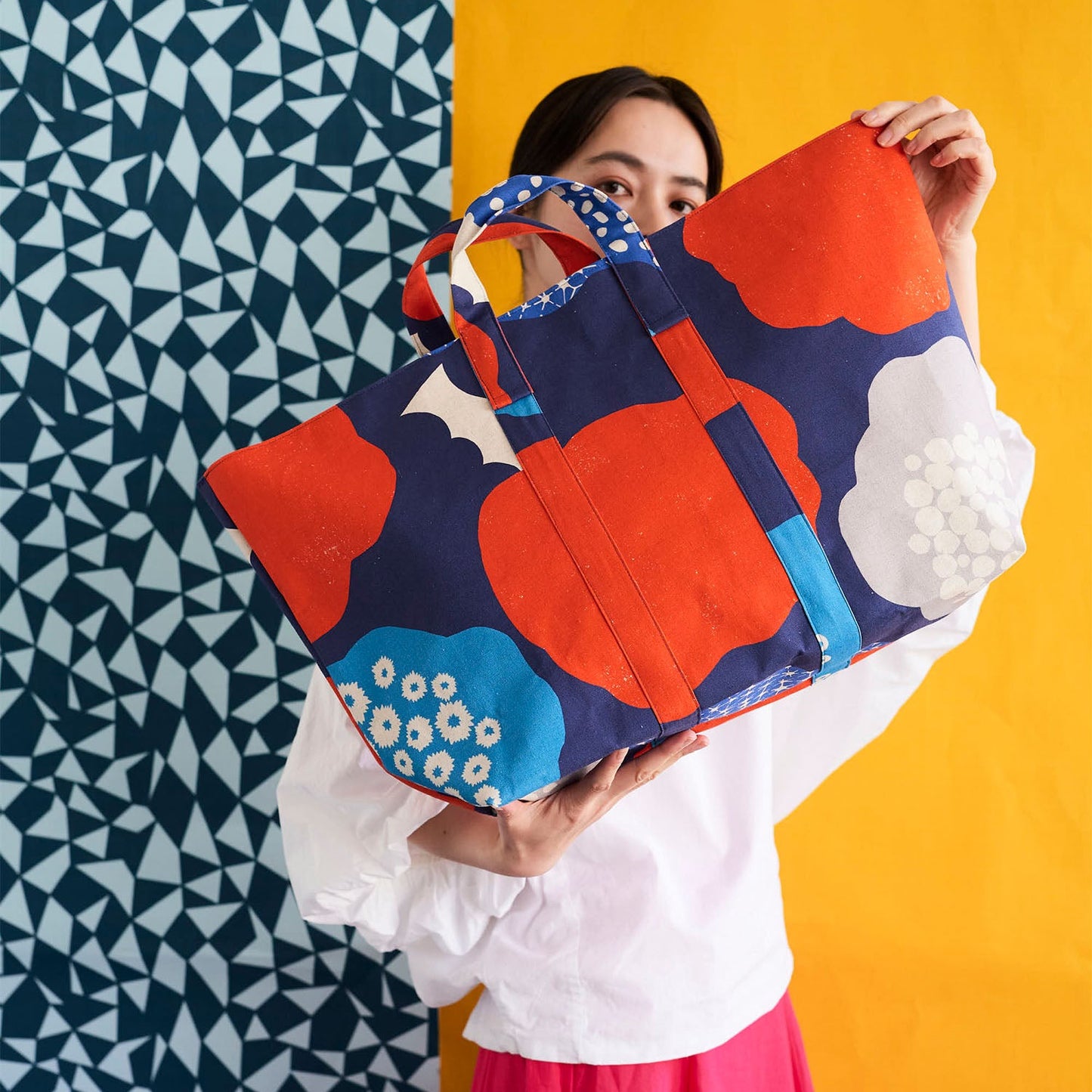 echino | Cloud flower | cotton linen 棉麻