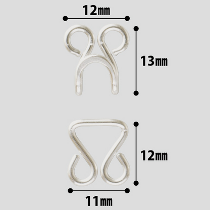 Clover sewing hook for coats 2pcs 外套用 暗勾 暗扣 2對