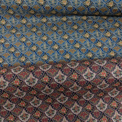 Japan | 宮廷浮雕之花 Palace Relief | cotton printed sheeting 純棉