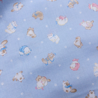 Japan | kitty 肉球小貓 | cotton printed sheeting 純棉