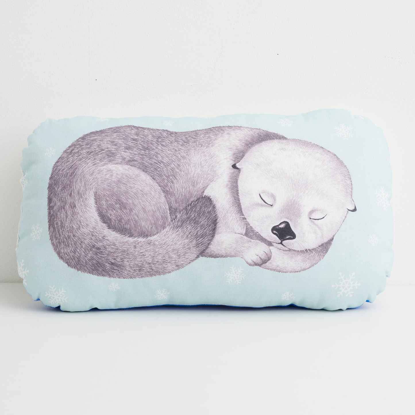 Animania 水獺圖案定位布 | cotton printed sheeting panel 純棉