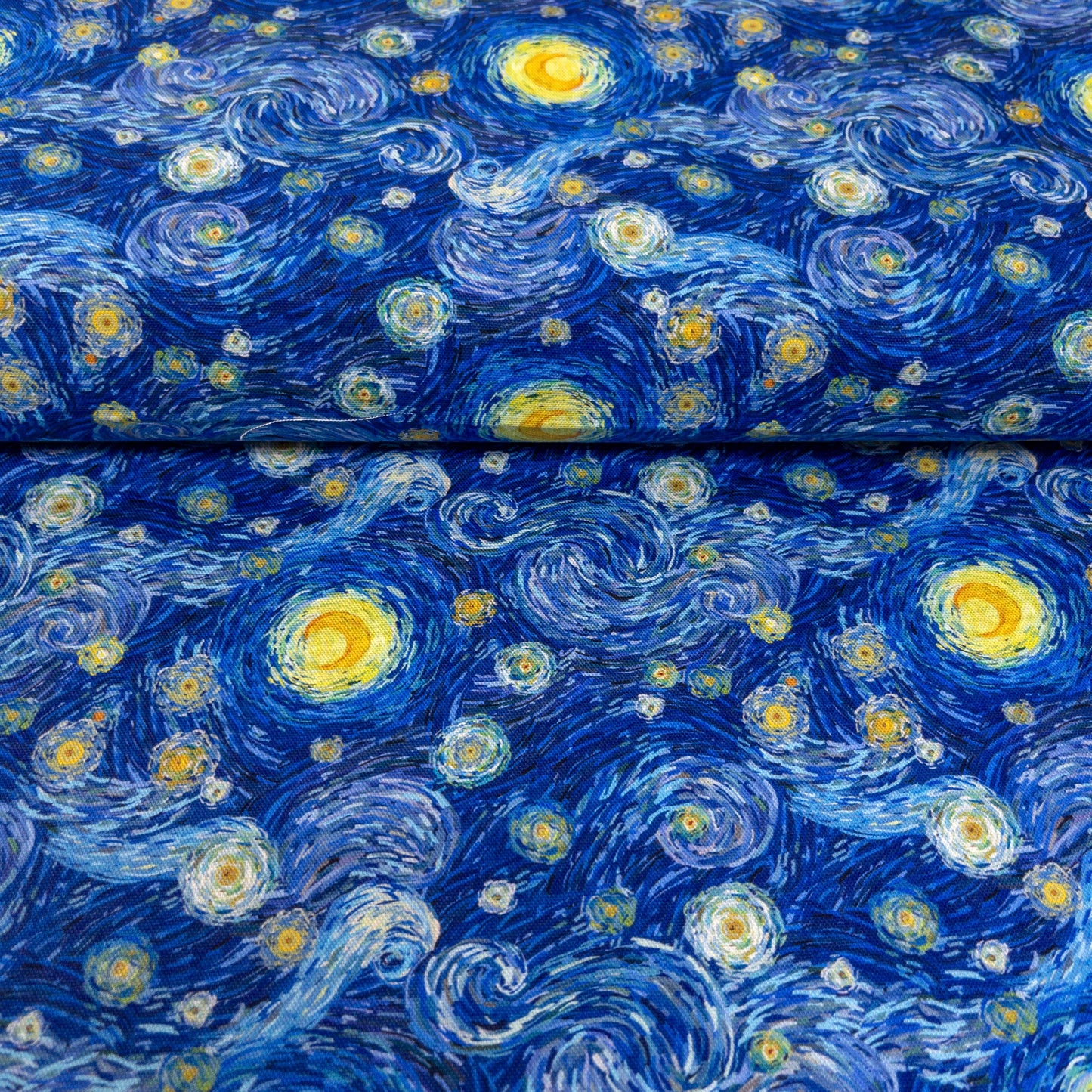 Taiwan | art 名畫風格星夜 | cotton printed oxford 純棉