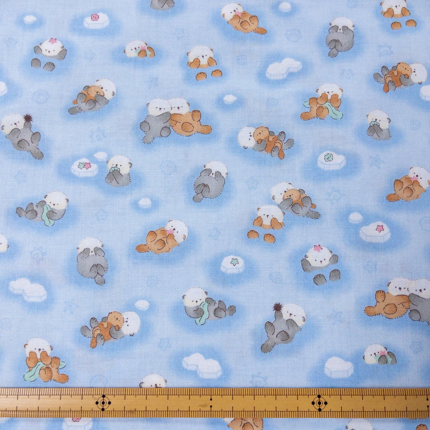 Japan | otter 小水獺 | cotton printed sheeting 純棉